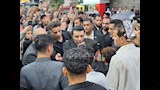 مصطفى كامل يصل عزاء أحمد عامر