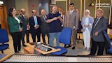 وفد مجلس النواب الأردني يزور مدينة الإنتاج الإعلامي 