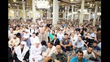 وزير الأوقاف يؤدي صلاة الجمعة بمسجد الإمام الحسين بحضور محافظ القاهرة  (2)