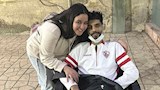 إبراهيم شيكا وزوجته