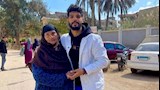 إبراهيم شيكا وزوجته