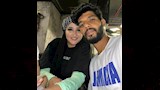 إبراهيم شيكا وزوجته