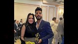 إبراهيم شيكا وزوجته