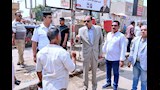 محافظ سوهاج يتفقد شوارع قرية برديس (10)