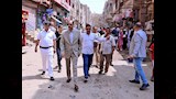 محافظ سوهاج يتفقد شوارع قرية برديس (8)