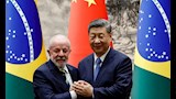 الرئيس الصيني والرئيس البرازيلي 
