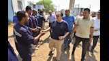 محافظ أسيوط يتفقد محطة مياه كوم بوها (9)
