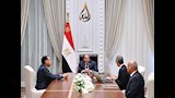 جانب من اجتماع الرئيس عبد الفتاح السيسي (3)