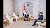  السيسي يستقبل وزير خارجية قطر (4)