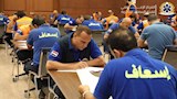 رئيس هيئة الإسعاف يشهد انطلاق الاختبارات (2)
