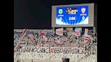 جماهير الزمالك توجه رسالة للاعبي الفريق خلال مباراة مودرن سبورت (1)