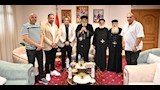 رئيس جهاز القرى السياحية يلتقي البابا تواضروس (5)