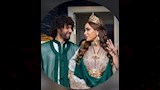 محمد النني مع زوجته الثانية المغربية
