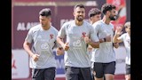 تريزيجيه من مران الأهلي