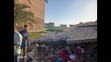 انهيار عقار أبو شيل بأسيوط (7)