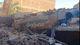 انهيار عقار أبو شيل بأسيوط (24)