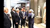 رئيس وزراء لبنان يزور المتحف المصري الكبير ويشيد بالحضارة الفرعونية