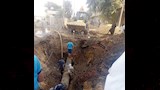 إصلاح خط المياه الرئيسي في إدفو (5)