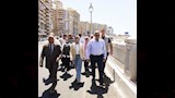 محافظ الإسكندرية يتفقد كوبري محمد نجيب (4)