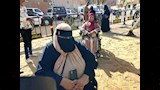 إقبال كبير لسيدات أسوان في أول ساعات التصويت بانتخابات الشيوخ (3)