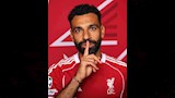 جلسة تصوير محمد صلاح لبطولة دوري أبطال أوروبا 1