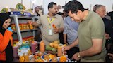 محافظ الإسماعيلية يتفقد بازار المانجو بالقرية الأوليمبية   