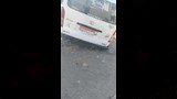 حادث انقلاب ميكروباص على صحراوي أسيوط