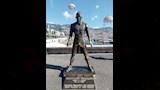 تمثال رونالدو في ماديرا - البرتنغال 