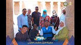   شباب سفينة النيل العربي يزورون معبد فيلة والسد العالي بأسوان (7)