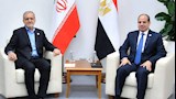 الرئيس السيسي يلتقى نظيره الإيراني على هامش القمة 
