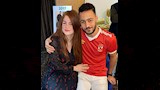 لاعب الأهلي أحمد رمضان بيكهام وزوجته سلمى الجابر_7