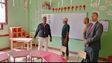 رئيس مركز باريس يتفقد استعدادات مدارس قرى الأربعين للعام الدراسي (3)