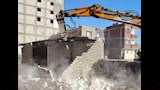 إزالة بناء مخالف في الإسكندرية (7)