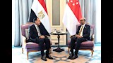رئيس جمهورية سنغافورة يستقبل رئيس مجلس الوزراء (1)