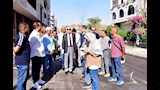 محافظ الأقصر يتفقد أعمال الرصف والتجميل (6)
