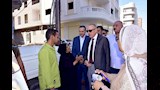 محافظ الأقصر يتفقد أعمال الرصف والتجميل (8)