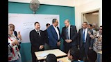 محافظ قنا يدشن العام الدراسي الجديد بافتتاح مدرسة الترامسة الإعدادية (3)