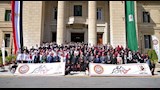 رئيس جامعة القاهرة يفتتح العام الجامعي (11)