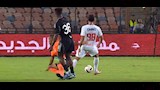 لحظة إصابة حكم مباراة الزمالك والجونة (5)