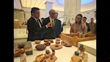 رئيس جمهورية سنغافورة يزور المتحف القومي للحضارة المصرية (3)
