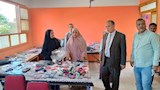 وكيل تعليم أسيوط خلال الزيارة