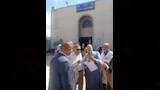 اللواء طارق مرزوق خلال زيارته عيادة شربين للتأمين الصحي