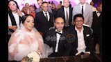 محمد منير يحتفل بزواج ابنة شقيقته وسط أجواء عائلية 