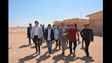 نائب محافظ الوادي الجديد يرافقها نائب كفر الشيخ يتفقدان موقع قرية أبو طرطور (7)