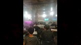 جمهور الكرة في أحد المقاهي بالحامول 