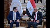 رئيس جامعة القاهرة يهنئ المستشار عاصم الغايش ويتفقان على تعاون مشترك