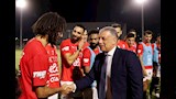  محافظ الإسماعيلية يشهد مران منتخب مصر