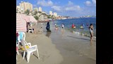 إقبال متوسط على شواطئ الإسكندرية (6)
