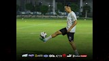 ناصر منسي من تدريبات منتخب مصر الثاني
