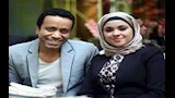 سامح حسين و زوجته